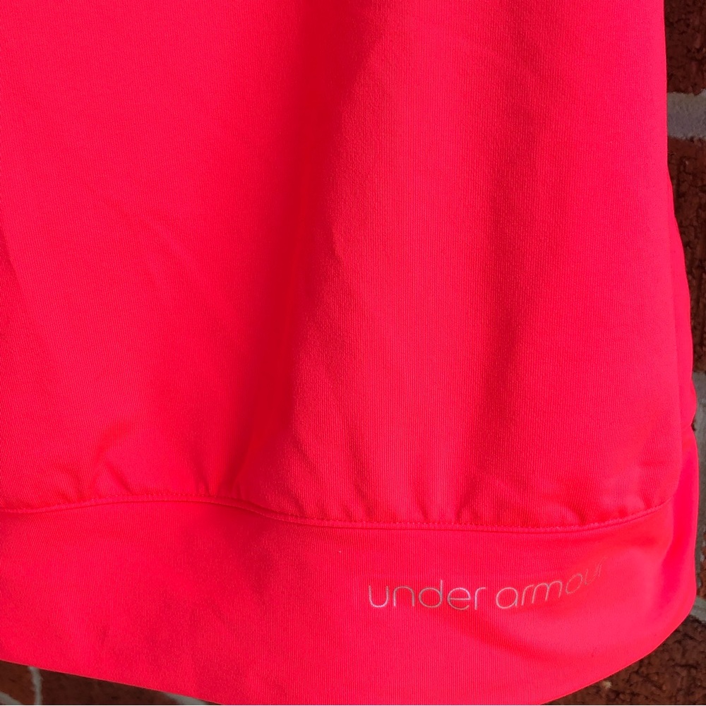 Under Armour Racerback EUC Coral Built In Bra/Semi Fitted Size Small —#018 - Picture 5 of 13
